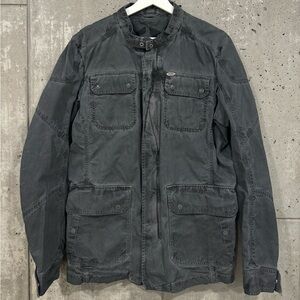 Diesel Industry 78 Garment Dyed Jacket Grey Men’s L